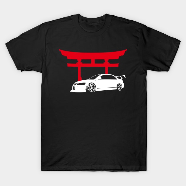 mitsubishi evolution T-Shirt by sok3